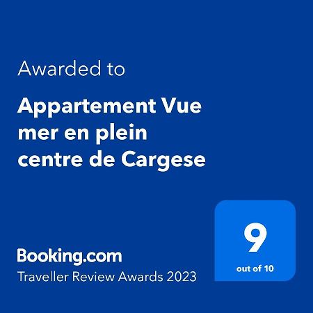 Appartement Vue Mer En Plein Centre De Cargese Ngoại thất bức ảnh